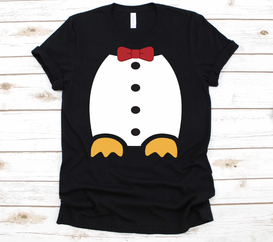 penguin costume t-shirt